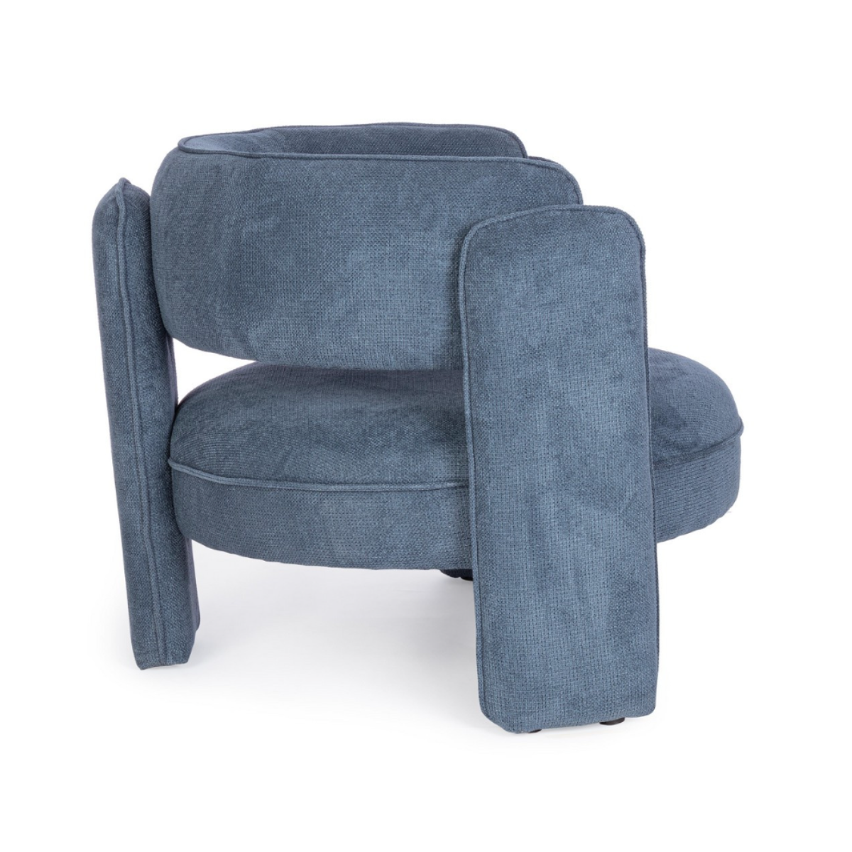 BT AMARA Blue design Upholstered indoor armchair